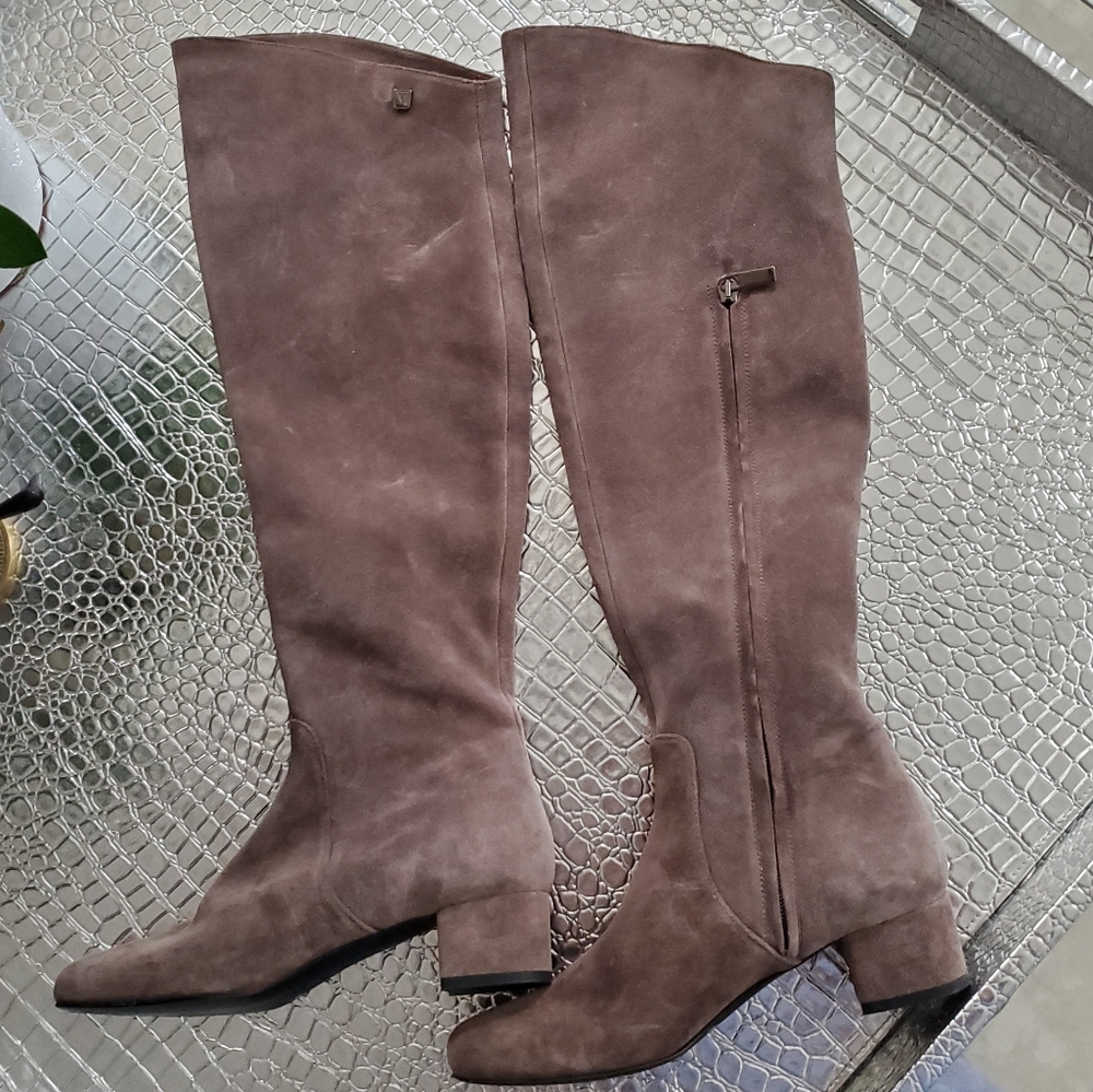 Bruno Magli Suede Knee High Boots